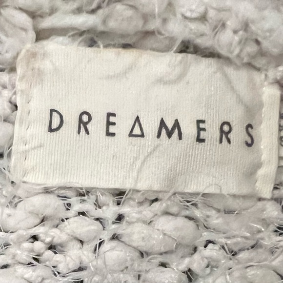 Dreamers Cream Open Cardigan Sweater - Picture 6 of 11